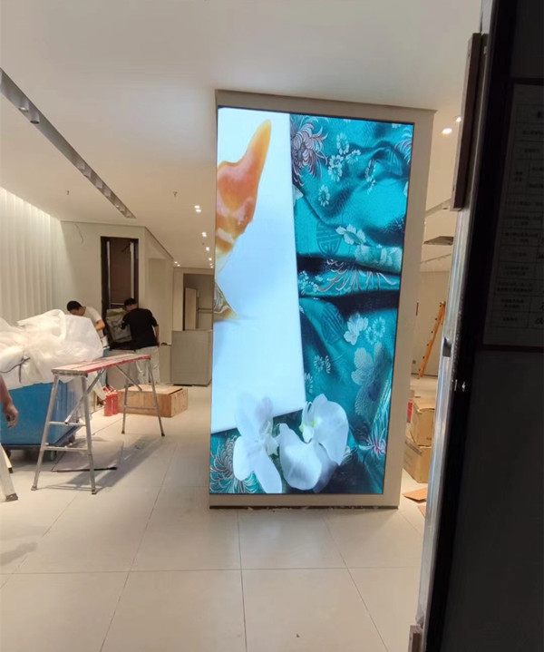 广安商场门店转角LED显示屏