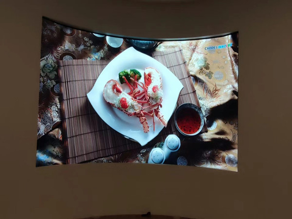 广安室内P2.5弧形LED屏
